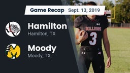 Recap: Hamilton  vs. Moody  2019