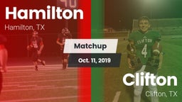 Matchup: Hamilton vs. Clifton  2019