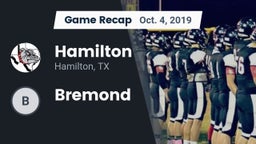 Recap: Hamilton  vs. Bremond 2019