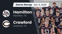 Recap: Hamilton  vs. Crawford  2020