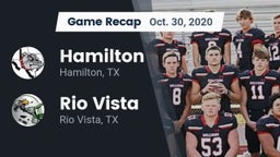 Recap: Hamilton  vs. Rio Vista  2020
