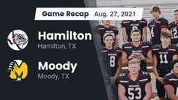 Recap: Hamilton  vs. Moody  2021