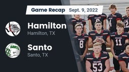 Recap: Hamilton  vs. Santo  2022