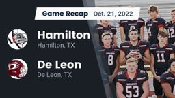 Recap: Hamilton  vs. De Leon  2022