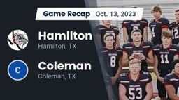 Recap: Hamilton  vs. Coleman  2023