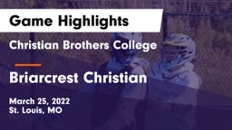 Christian Brothers College  vs Briarcrest Christian  Game Highlights - March 25, 2022