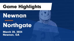 Newnan  vs Northgate  Game Highlights - March 28, 2024