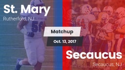 Matchup: St. Mary vs. Secaucus  2017
