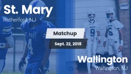 Matchup: St. Mary vs. Wallington  2018