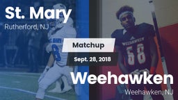 Matchup: St. Mary vs. Weehawken  2018