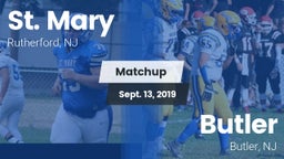 Matchup: St. Mary vs. Butler  2019