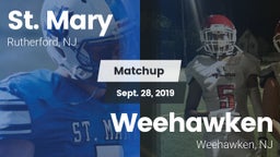 Matchup: St. Mary vs. Weehawken  2019