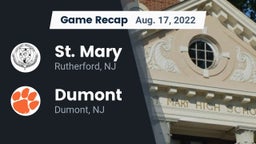 Recap: St. Mary  vs. Dumont  2022