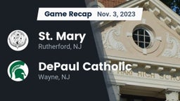 Recap: St. Mary  vs. DePaul Catholic  2023