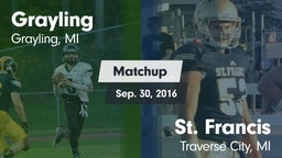 Matchup: Grayling vs. St. Francis  2016