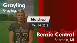 Matchup: Grayling vs. Benzie Central  2016