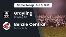 Recap: Grayling  vs. Benzie Central  2018