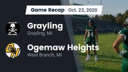 Recap: Grayling  vs. Ogemaw Heights  2020