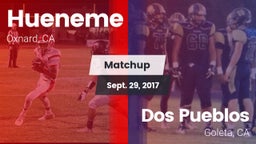 Matchup: Hueneme  vs. Dos Pueblos  2017