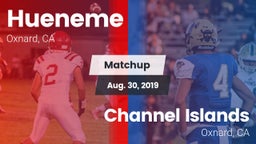 Matchup: Hueneme  vs. Channel Islands  2019
