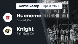 Recap: Hueneme  vs. Knight  2021