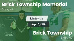 Matchup: Brick Township Memor vs. Brick Township  2018