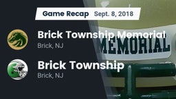 Recap: Brick Township Memorial  vs. Brick Township  2018