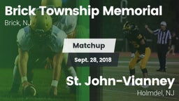 Matchup: Brick Township Memor vs. St. John-Vianney  2018