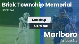 Matchup: Brick Township Memor vs. Marlboro  2019