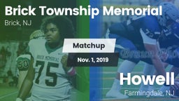 Matchup: Brick Township Memor vs. Howell  2019