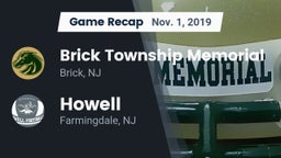 Recap: Brick Township Memorial  vs. Howell  2019