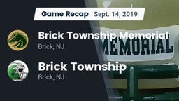 Recap: Brick Township Memorial  vs. Brick Township  2019