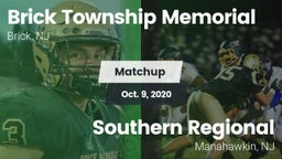 Matchup: Brick Township Memor vs. Southern Regional  2020