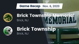 Recap: Brick Township Memorial  vs. Brick Township  2020