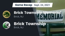 Recap: Brick Township Memorial  vs. Brick Township  2021