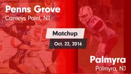 Matchup: Penns Grove vs. Palmyra  2016