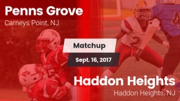 Matchup: Penns Grove vs. Haddon Heights  2017