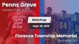 Matchup: Penns Grove vs. Florence Township Memorial  2018