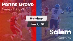 Matchup: Penns Grove vs. Salem  2019