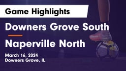 Downers Grove South  vs Naperville North  Game Highlights - March 16, 2024