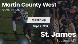 Matchup: Martin County West vs. St. James  2018