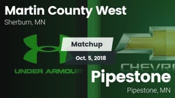 Matchup: Martin County West vs. Pipestone  2018