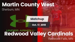 Matchup: Martin County West vs. Redwood Valley Cardinals 2018