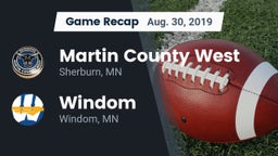 Recap: Martin County West  vs. Windom  2019