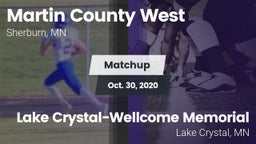 Matchup: Martin County West vs. Lake Crystal-Wellcome Memorial  2020