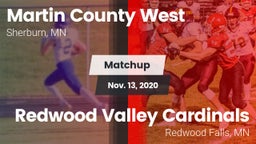 Matchup: Martin County West vs. Redwood Valley Cardinals 2020