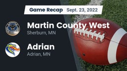 Recap: Martin County West  vs. Adrian  2022