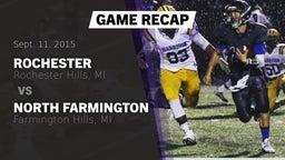 Recap: Rochester  vs. North Farmington  2015