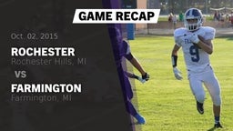 Recap: Rochester  vs. Farmington  2015