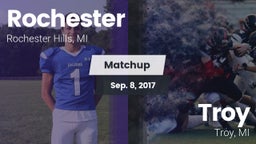 Matchup: Rochester High vs. Troy  2017